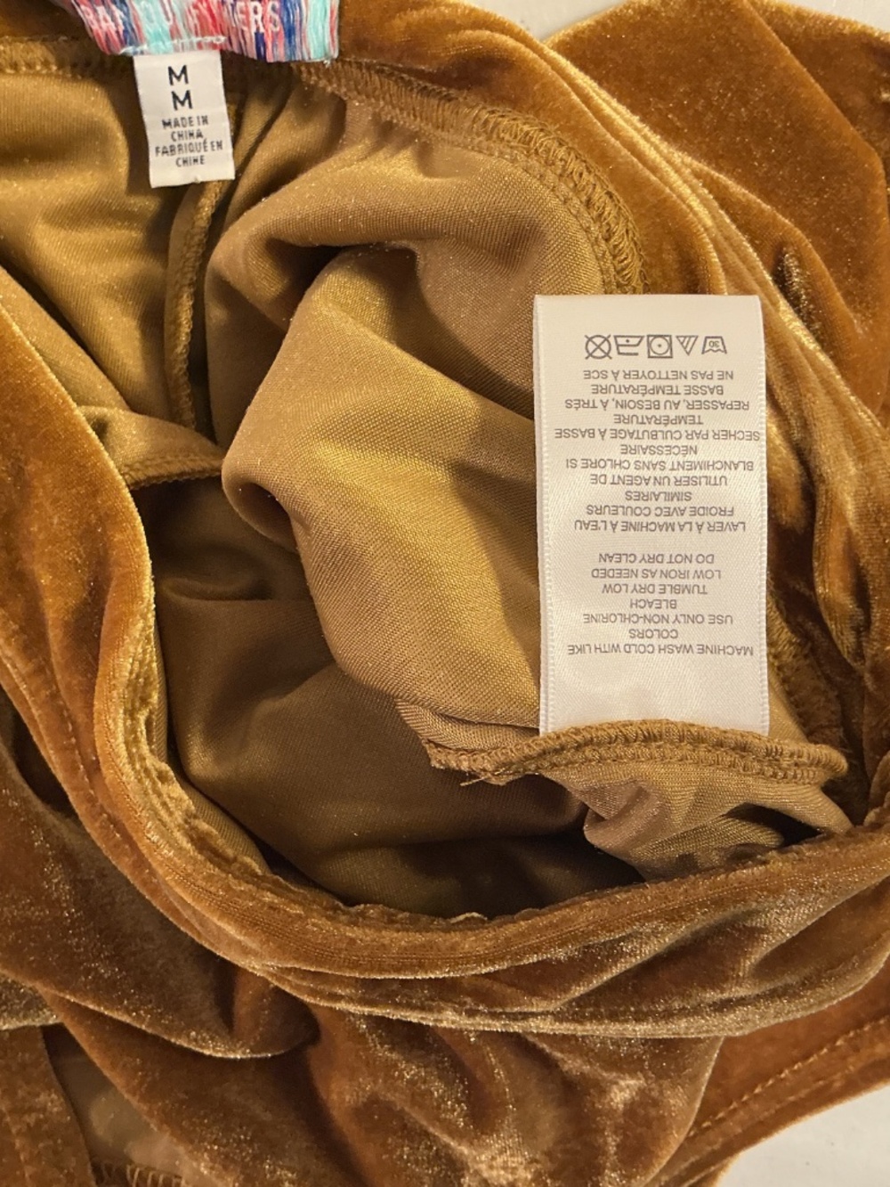 Urban outfitters gold skort sz M - Picture 6 of 8